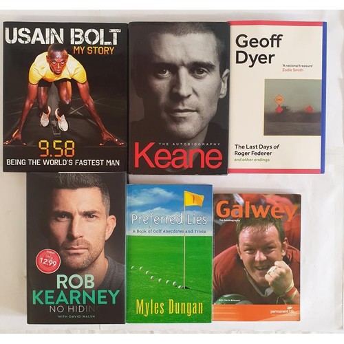 382 - Sporting Interest: Galwey -The Autobiography SIGNED 2002; Rob Kearney-No Hiding,2020; Preferred Lies... 