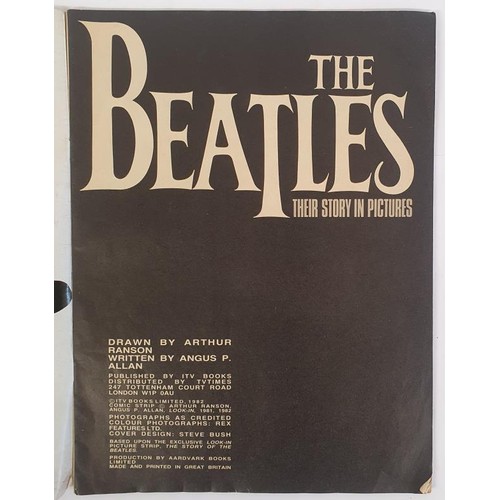 407 - The Beatles, their story in Pictures, 1982, folio, ill mag of 50 pages. (1)