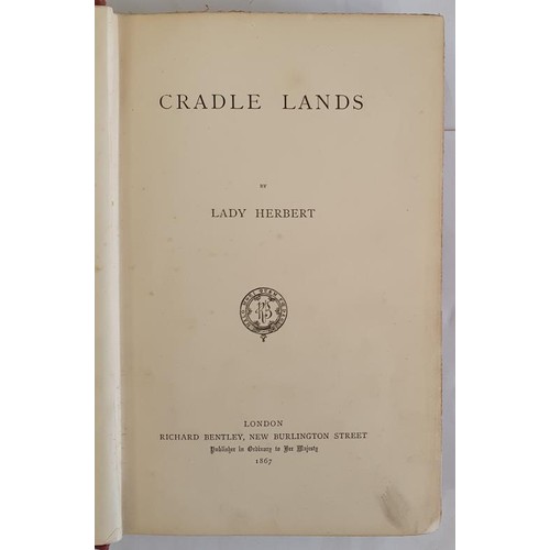 444 - CRADLE LANDS by Lady Herbert (1867) Written by Lady Herbert After Her Conversion to Catholicism in 1... 