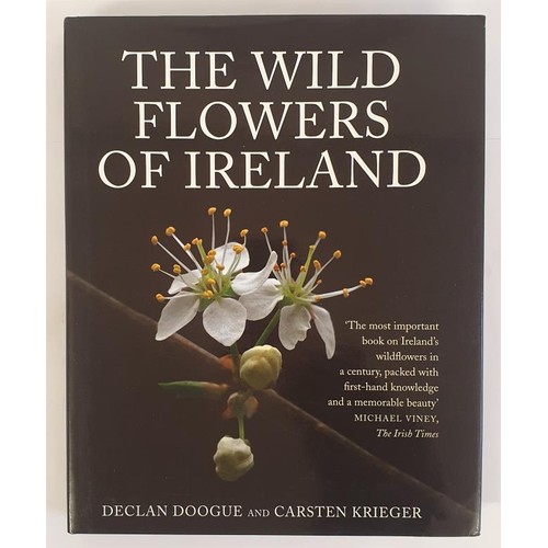 450 - Doogue and Krieger, The Wild Flowers of Ireland, 2010, large quarto, dj, almost mint. Lovely copy of... 