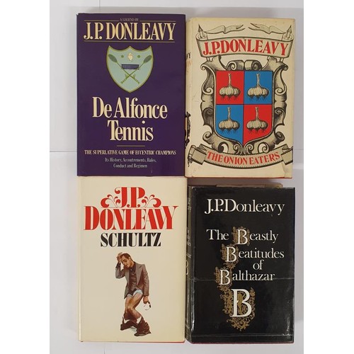 458 - De Alfonce Tennis, J P Donleavy E P Dutton, 1984, First Edition, First Printing, inscribed by the au... 