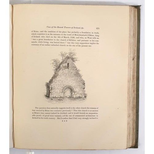 464 - George Petrie. The Ecclesiastical Architecture of Ireland, Anterior to the Anglo-Norman Invasion; on... 