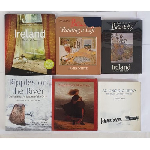 479 - Coffee Table Books: Ireland An Artists Year by Pauline Bewick, 1990 SIGNED; Pauline Bewick Painting ... 