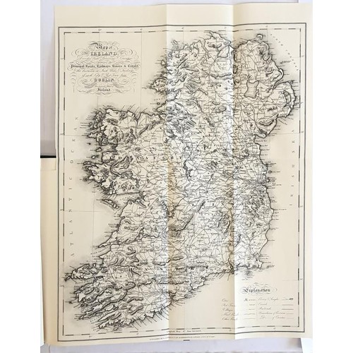 480 - Atlas Comprising the Counties of Ireland and a General Map of the Kingdom. Samuel Lewis. 1995 reprin... 