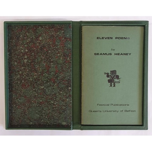 481 - Seamus Heaney. Eleven Poems. 1965. Published by Festival Publications, Belfast. Heaney's first book,... 