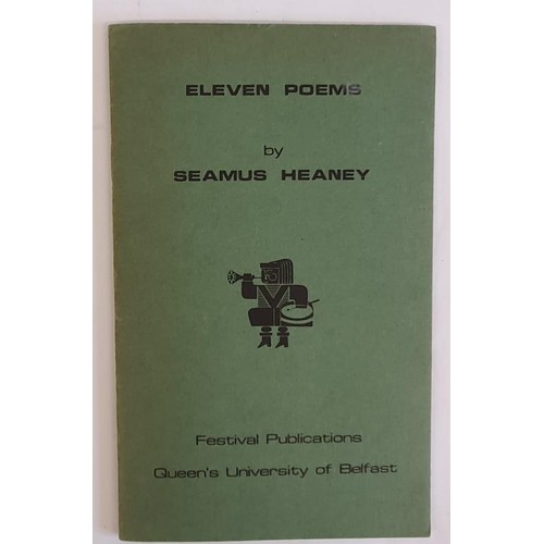 481 - Seamus Heaney. Eleven Poems. 1965. Published by Festival Publications, Belfast. Heaney's first book,... 