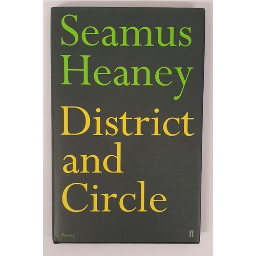 482 - District & Circle, Seamus Heaney, Faber & Faber, First Edition, Fourth Printing, 2006, Signe... 