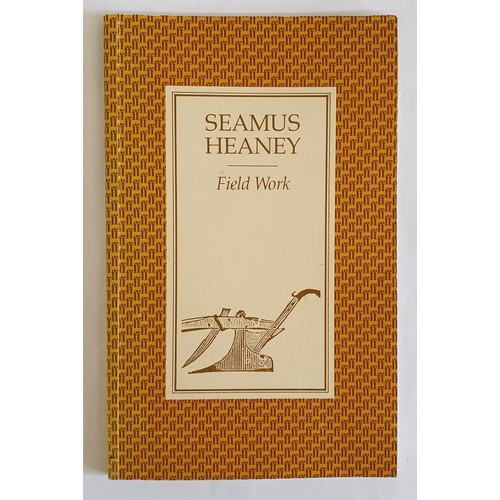 486 - Seamus Heaney Signed, Field Work (Faber & Faber. 1985). Signed by Seamus Heaney on half-title. O... 