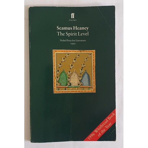 488 - Seamus Heaney Signed, The Spirit Level (Faber & Faber, 1996). Signed (and dated - 8/vii/98) by S... 