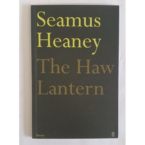 489 - Seamus Heaney The Haw Lantern, Signed, 1st Ed, Faber and Faber