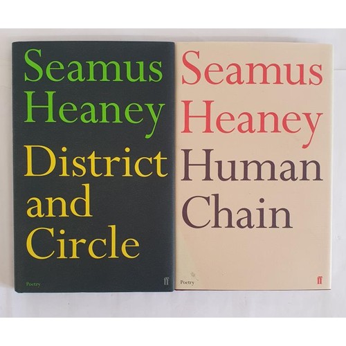 502 - District and Circle, Seamus Heaney, 1st Edition,, 1st Printing, Faber & Faber, 2006, with dust j... 