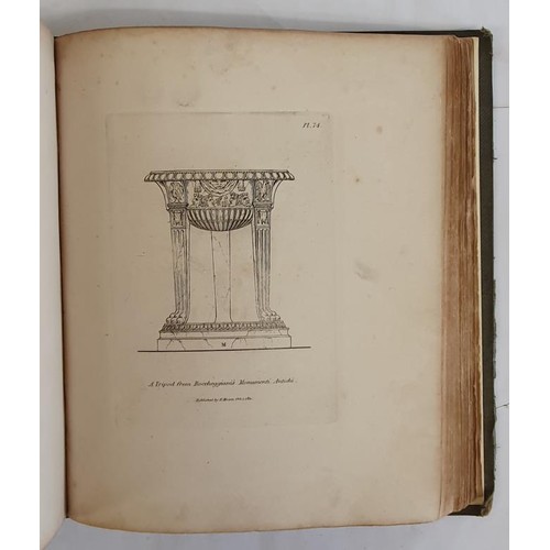 522 - Henry Moses.A Collection of Antique Vases, Altals, Tripods, Candelabra and Sarcophaci. 1814. With 15... 