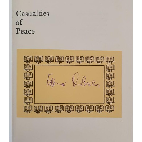 528 - Edna O’Brien; Casualties of Peace, First edition, first print with signed bookplate by the aut... 