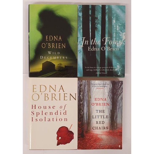 530 - Edna O’Brien, The Little Red Chairs, 2015, Faber & Faber, signed by author, 1st edition, 1... 