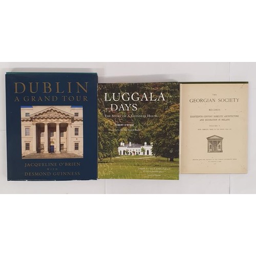 558 - [section of Vol. V The Georgian Society Records of 18th century Architecture in Ireland]. Ponsonby. ... 