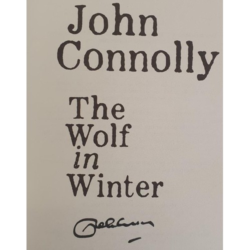 568 - Irish Interest: House of Names by Colm Tóibín, 1st Ed SIGNED; The Furies and The Wolf ... 