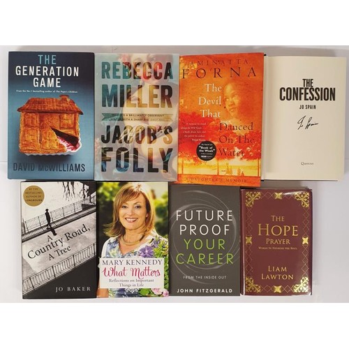 574 - ALL SIGNED TITLES: The Generation Game by David McWilliams,2007; The Confession by Jo Spain plus 6 o... 