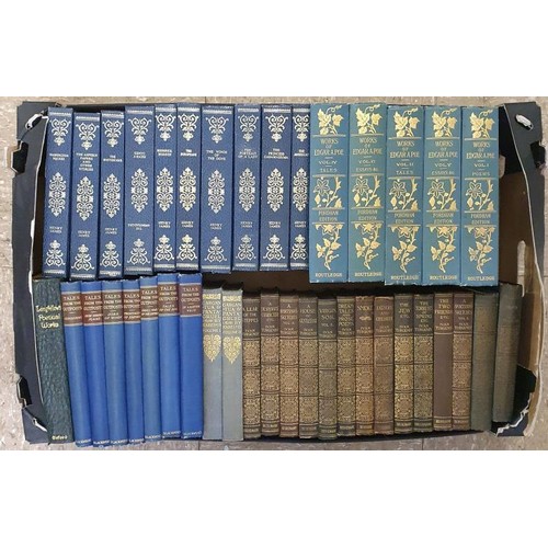 606 - Fine Bindings: Collection of c 35 books, such as Henry James X 10 Titles. (35)