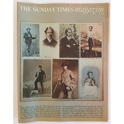 611 - THE SUNDAY TIMES COLOUR MAGAZINE,Collection of this iconic magazine for 1963/64/65. Bound in Origina... 