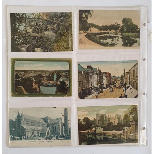 1 - Postcards - County Kilkenny, a collection of Postcards which includes St. Kieran's College; Canal Wa... 