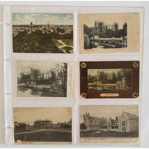 1 - Postcards - County Kilkenny, a collection of Postcards which includes St. Kieran's College; Canal Wa... 