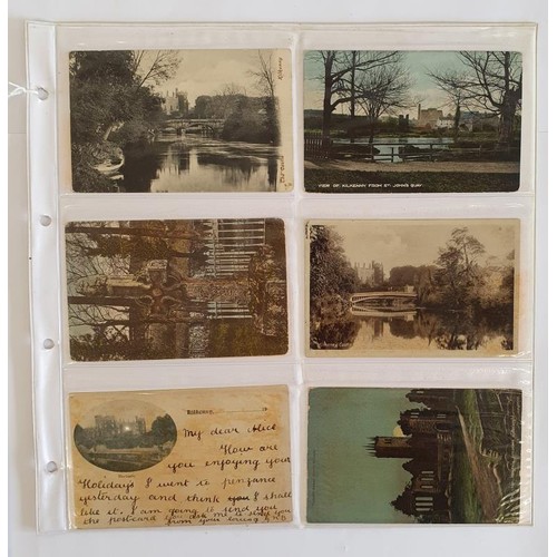 3 - Postcards - County Kilkenny, a collection of Postcards which includes Entrance to Kilkenny Castle; S... 