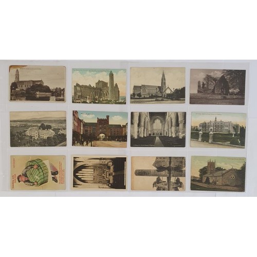 10 - Postcards - County Tipperary, a collection of Postcards which includes The Holy Island, Roscrea; Tem... 