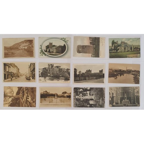 12 - Postcards - County Tipperary, a collection of Postcards which includes Assumption Park, Tipperary; 1... 