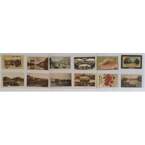 24 - Postcards - County Cork, a collection of Postcards which includes Sunday's Well Showing Daly's Bridg... 