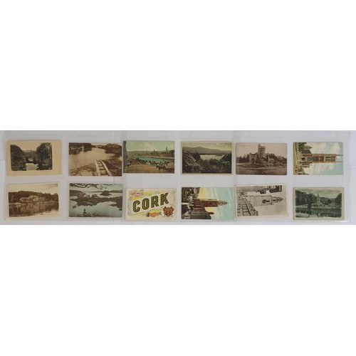 25 - Postcards - County Cork, a collection of Postcards which includes Eccles Hotel, Glengariff, Co. Cork... 