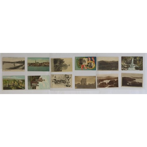 26 - Postcards - County Cork, a collection of Postcards which includes Drake's Pool, Crosshaven; Blarney ... 