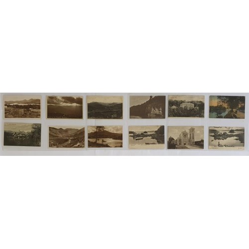 29 - Postcards - County Cork, a collection of Postcards which includes Sunset Over Glengariff Mountains; ... 