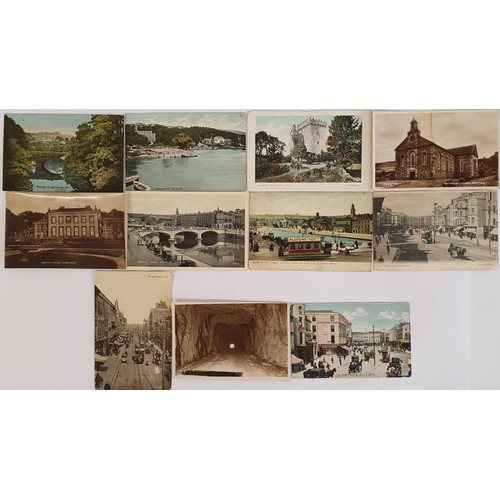 32 - Postcards - County Cork, a collection which includes Patrick Bridge and River Lee, Bantry House from... 