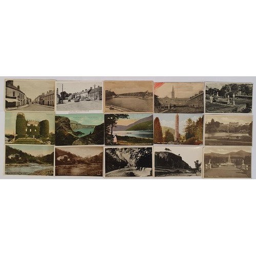 Postcards - a collection which includes County Laois/Kildare/Carlow ...