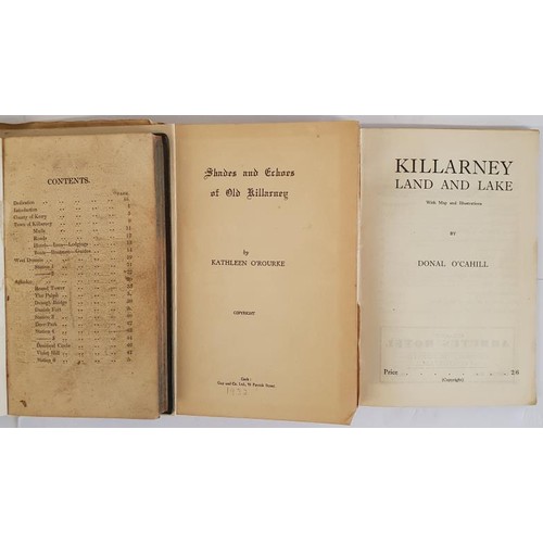 47 - G. Smith & G. Downes. Guide to Killarney. 1822. 1st edition. Map & copper engravings. Lacks ... 