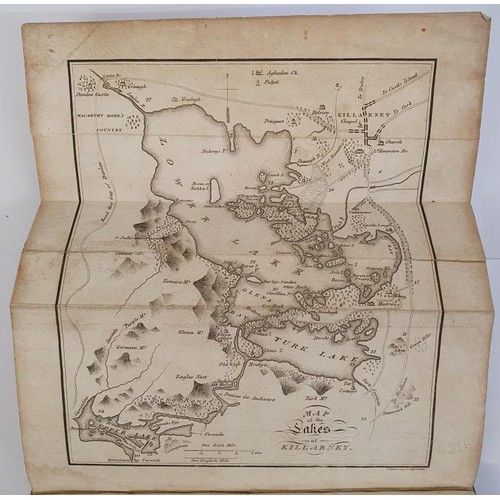 47 - G. Smith & G. Downes. Guide to Killarney. 1822. 1st edition. Map & copper engravings. Lacks ... 