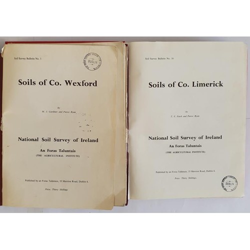 67 - Soils of Co. Wexford. M.J. Gardiner & Pierce Ryan Published by An Foras Taluntais (The Agricultu... 