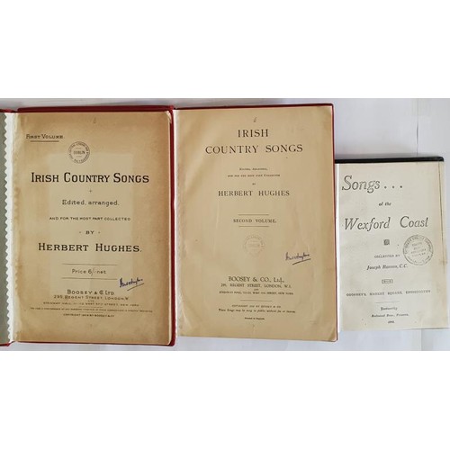 68 - Songs of the Wexford Coast. Ranson, Joseph (collected by). Copy of the 1948 edition published in Enn... 