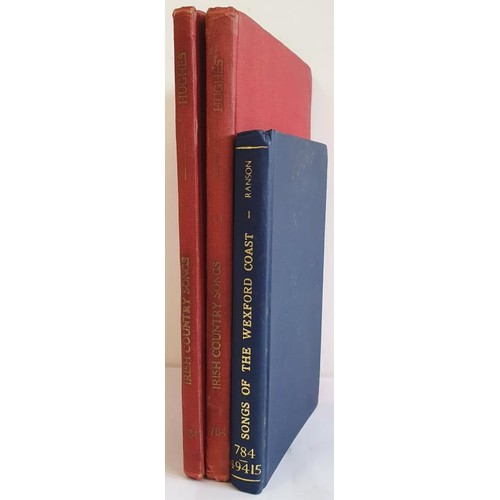 68 - Songs of the Wexford Coast. Ranson, Joseph (collected by). Copy of the 1948 edition published in Enn... 