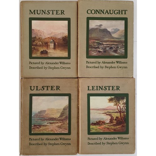 79 - S. Gwynn 'Leinster, Ulster, Connaught & Munster' (c.1920) with Colour Illustrations (4)