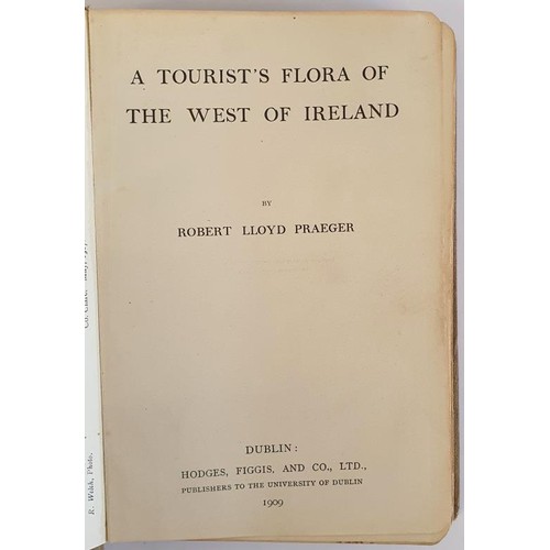 84 - A Tourist's Flora of the West of Ireland by Robert Lloyd.Prager. Hodges & Figgis. 1909. 1st. Num... 