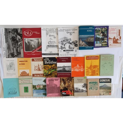 88 - Galway/Mayo/Ulster: collection of Books/Booklets/Pamphlets reala ting to this area of Ireland c 30