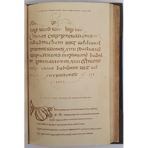 100 - Eugene 0'Curry. Lectures on the Manuscript Materials of Ancient Irish History. Dublin 1861. With 26 ... 