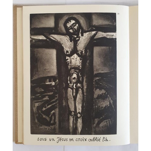 127 - Miserere Georges Rouault; De Brun, Padraig Published by Gill agus Macmillan, Dublin, 1971.Hardcover.... 