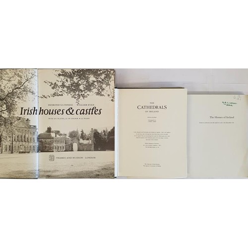 143 - Irish Interest: William Ryan and Desmond Guinness, Irish Houses and Castles, 1971; The Houses of Ire... 