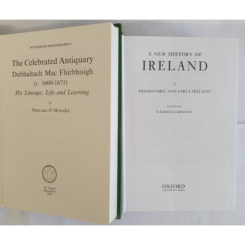 162 - Prehistoric and Early Ireland edited by Daibhi O’Croinin. Major study 1020 pages plus numerous... 