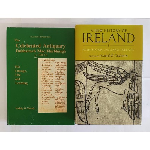 162 - Prehistoric and Early Ireland edited by Daibhi O’Croinin. Major study 1020 pages plus numerous... 