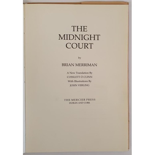 165 - [Limited edition, specially bound, signed] The Midnight Court by Brian Merriman. A new translation b... 