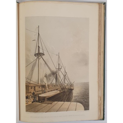 229 - W. H. Russell. The Atlantic Telegraph. C. 1865. First edit. With 26 fine tinted lithographic plates,... 