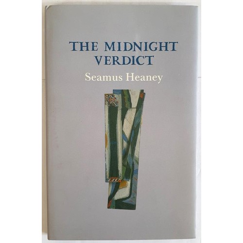 250 - Seamus Heaney, The Midnight Verdict (ltd. Ed. 1000 copies)Published by The Gallery press, 2013. HB ,... 